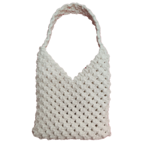 Borsa macramè a V